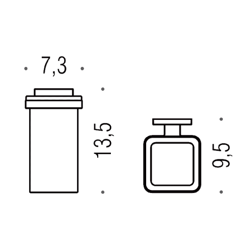 Стакан Colombo Basic B3702.CR-VAN - фото 2