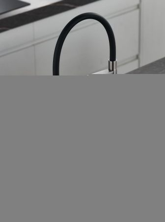 Смеситель для кухни Rose R358T на мойку оружейная сталь