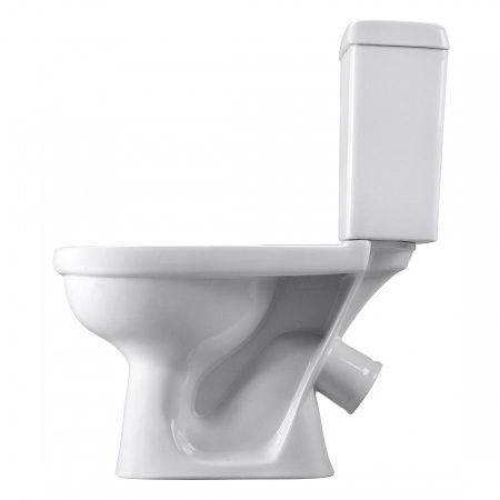 Унитаз-компакт напольный с бачком Santeri Визит 1P4053S0000BF белый с сиденьем каскадный смыв