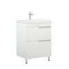 Тумба под раковину Corozo Теона SD-00001441 60х40 напольная цвет белый