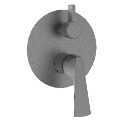 Смеситель для ванны и душа Raglo R07.273.09 встраиваемый в стену графит - фото 2