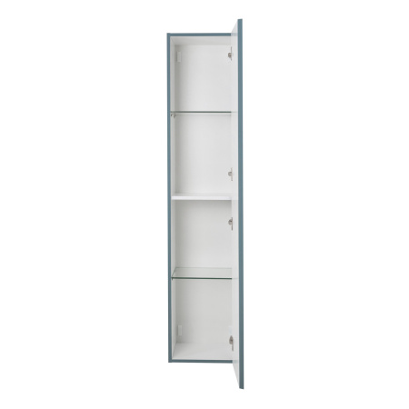 Шкаф-пенал BelBagno KRAFT KRAFT-1600-1A-SC-AO 30х160 подвесной цвет голубой