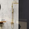Душевая стойка RGW Shower Panels 51140131-06 настенная цвет золото
