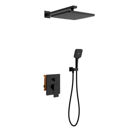 Душевая система Vincea Next VSFW-1N1MB встраиваемая в стену цвет черный