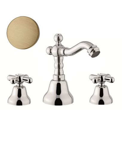 Смеситель Fiore 26ZZ0647 на биде бронза - фото 2