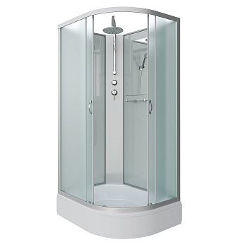 Душевая кабина Niagara Classic 339844LBKT 90х80 асимметричная без крыши ориентация левая Душевая кабина Niagara Classic 339844LBKT 90х80 асимметричная без крыши ориентация левая