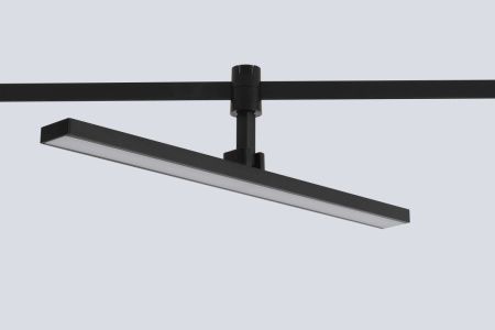 Трековый светильник для гибкой магнитной системы Crystal Lux Trace 48V (Траце 48В) CLT 0.37 001 18W BL SMART
