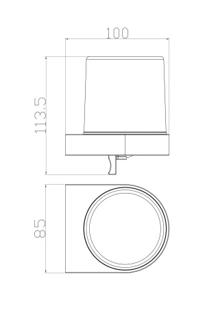 Дозатор для мыла Wonzon & Woghand WW-5251-BG
