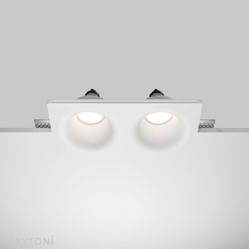 Светильник встраиваемый Maytoni Technical Gyps Modern DL002-DW-02-W - фото 4