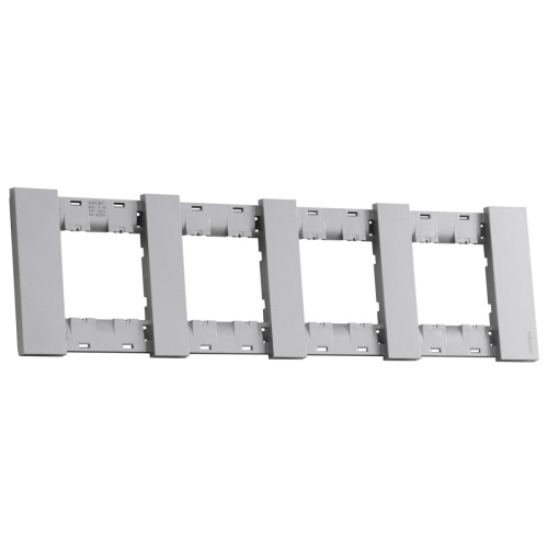 Рамка четырехместная Meiton Soft Touch (Софт Тоуч) AA4802M4AS - фото 2