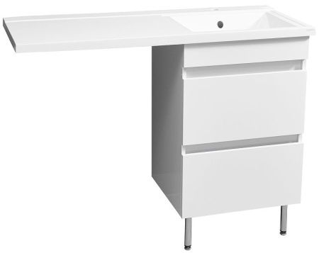 Тумба под раковину Stella Polar Мадлен SP-00000474 40х50 напольная цвет белый