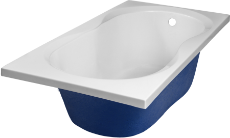 Ванна акриловая C-Bath CBQ006004 150х70 пристенная прямоугольная