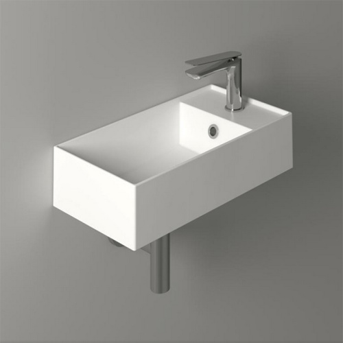 Раковина Simas Agile 50 см AG50 bi matt*1 подвесная цвет белый матовый