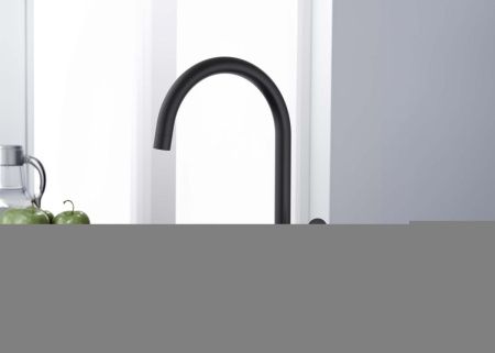 Смеситель для кухни Aquatek ОБЕРОН AQ1282MB на мойку черный