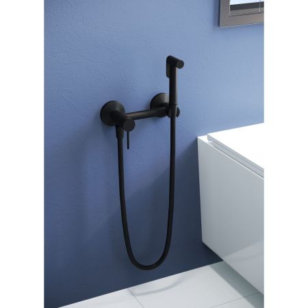 Гигиенический душ со смесителем RGW Shower Panels 581408215-04 черный