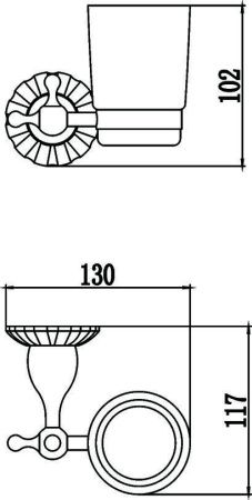 Стакан Savol S-08958C