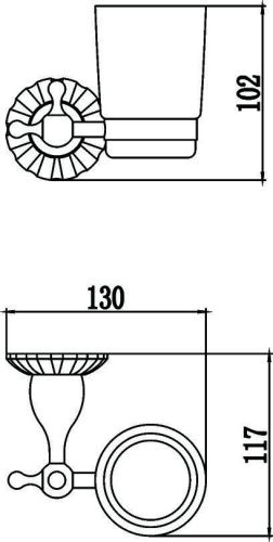 Стакан Savol S-08958C - фото 3
