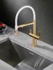 Смеситель для кухни Rose R358G на мойку золото
