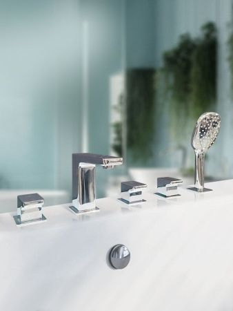 Смеситель для ванны AltroBagno Lamberto AltroBagnoLamberto020101Cr встраиваемый в стену хром