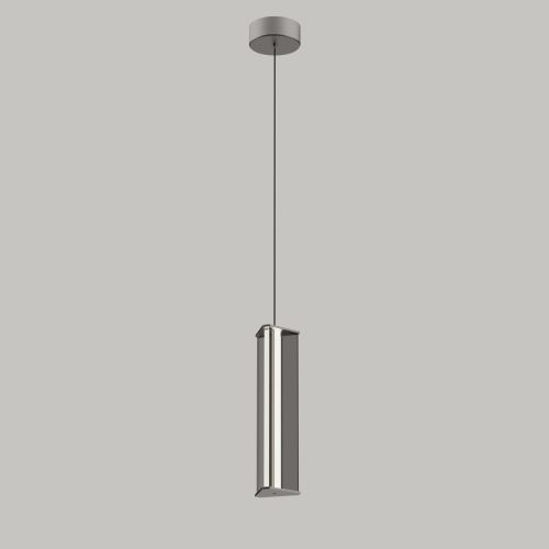 Светильник подвесной Delight Collection MD24001031-1B nickel/grey - фото 4