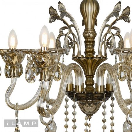 Люстра подвесная iLamp Asia (Асиа) 61082-6 BR