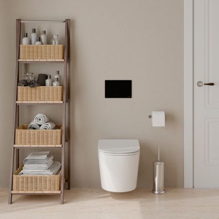 Комплект унитаз с инталляцией и клавишей смыва Iberica Blanca BURGOS ALTO IB.001M.BRA.231.812