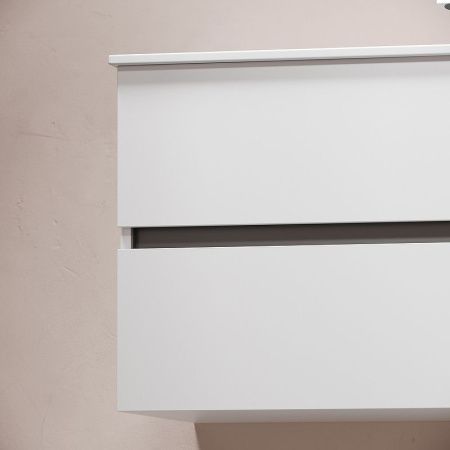 Тумба под раковину Sancos Urban UR90W 90х50 подвесная цвет белый