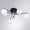 Люстра потолочная Arte Lamp Gemini (Гемини) A2243PL-6BK