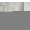 Душевая перегородка RGW Walk In 06100810-155 100х195 стекло рифленое профиль белый