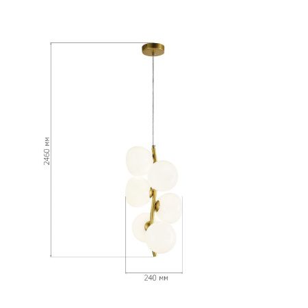 Светильник подвесной ST Luce Sweven (Свевен) SL1519.303.06