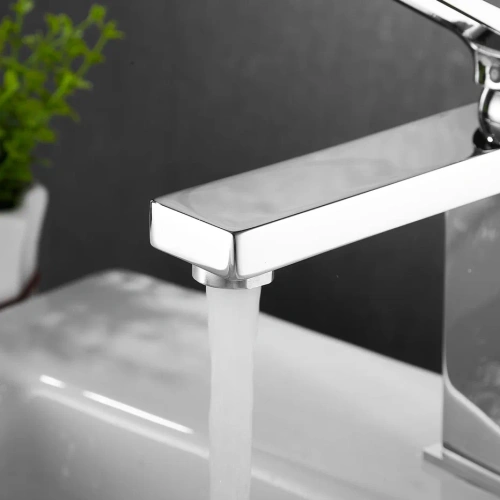 Смеситель Shevanik S6801 на раковину хром - фото 5