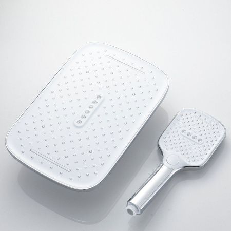Душевая стойка Shevanik S4036 настенная цвет хром