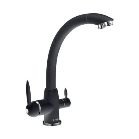 Смеситель для кухни G.Lauf GOP GOP18-A093KB на столешницу черный