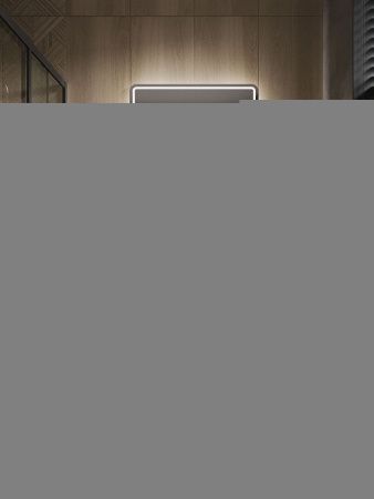 Зеркало с подсветкой и антизапотевателем Orange Nature ONP-80ZE 80х80