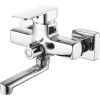 Смеситель для ванны D-Lin D147368-1 настенный хром
