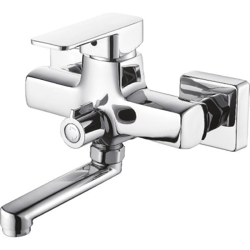 Смеситель для ванны D-Lin D147368-1 настенный хром - фото 2