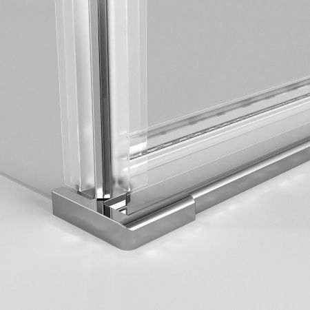 Душевой уголок Niagara Nova NG-6632-34 100х100 стекло прозрачное профиль хром без поддона