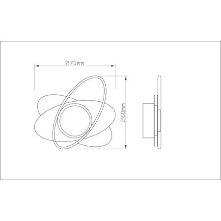 Светильник настенный Arte Lamp Mars (Марс) A2605AP-7BK
