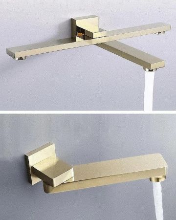 Душевая система ALMAes Elbe TVZ-0815 встраиваемая в стену цвет золото