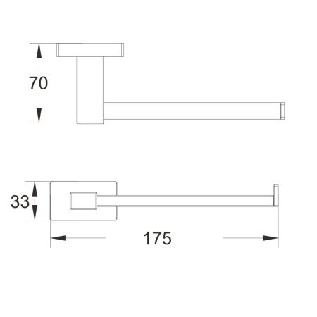 Бумагодержатель Shevanik SG56C SG5615C