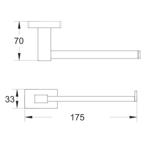 Бумагодержатель Shevanik SG56C SG5615C - фото 3