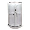 Душевая кабина AvaCan L608NLED 80х80 четверть круга без крыши ориентация универсальная