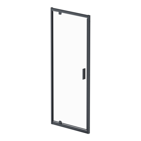Душевая дверь Am.Pm Gem W90G-80-1P-BT 80х195 стекло прозрачное профиль черный матовый