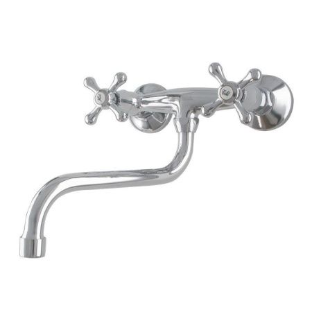 Смеситель для кухни Сантаком 4608 настенный хром