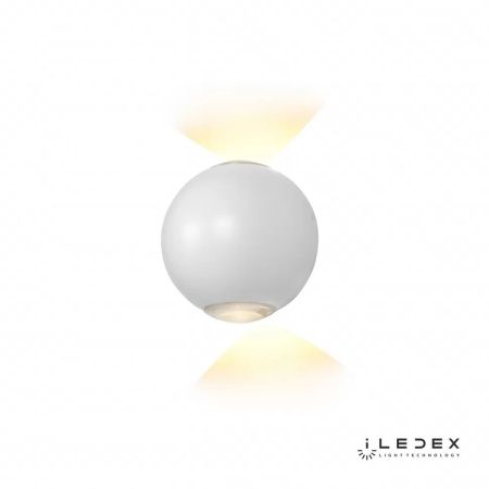 Светильник настенный iLedex Rainbow (Раинбов) ZD8168-6W RGB WH