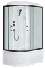 Душевая кабина Royal Bath BK RB8120BK1-M-R-BL Practic 120х80 асимметричная с крышей ориентация правая