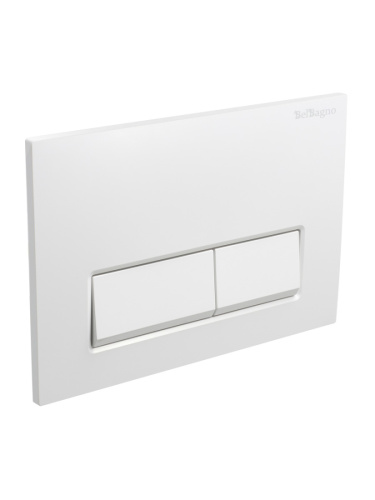 Клавиша смыва механическая BelBagno  BB-15R-BL цвет белый глянцевый - фото 2