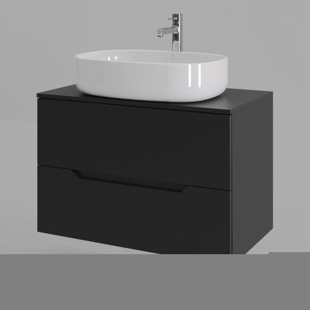 Тумба с раковиной Orange Line Li-80TubMDF+B08-600W 80х50