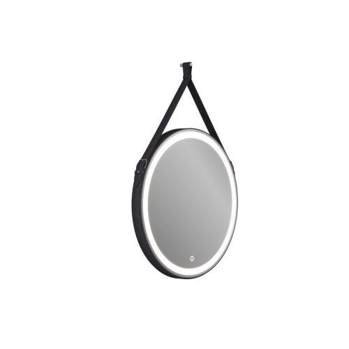 Зеркало с подсветкой Maretti CH1450R33EL 50х50 цвет черный - фото 2