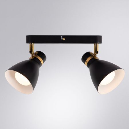 Спот Arte Lamp Fafnir (Фафнир) A5047PL-2BK